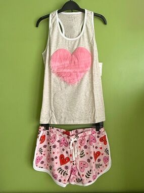 Zoe & Bella Tank and Shorts Sleepwear Set